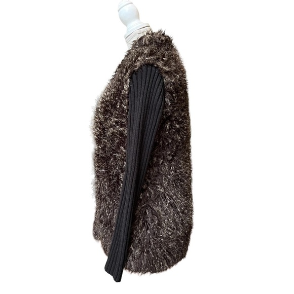 Calvin Kline Faux Fur Oversize Jacket Size: M - Picture 2 of 11